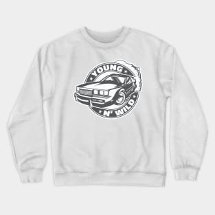 Classic Muscle Car Mania Crewneck Sweatshirt